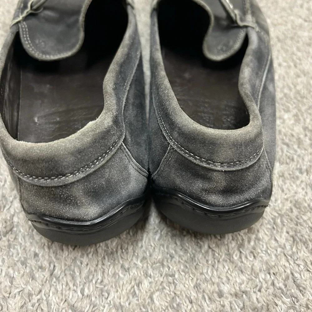Donald J Pliner Horsebit Loafers Men's Size 13 Gray Edlyn Shoes Slip On Suede - Picture 9 of 13
